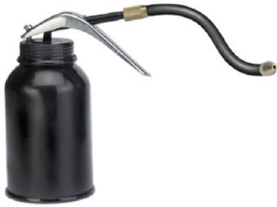 Plews LubriMatic 50-595 Metal Pistol Oiler with 6" Flexible Spout, 8 Oz Capacity
