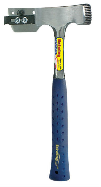 Estwing® E3-CA Steel Shinglers Hammer with Replaceable Blade & Gauge, 12.5"