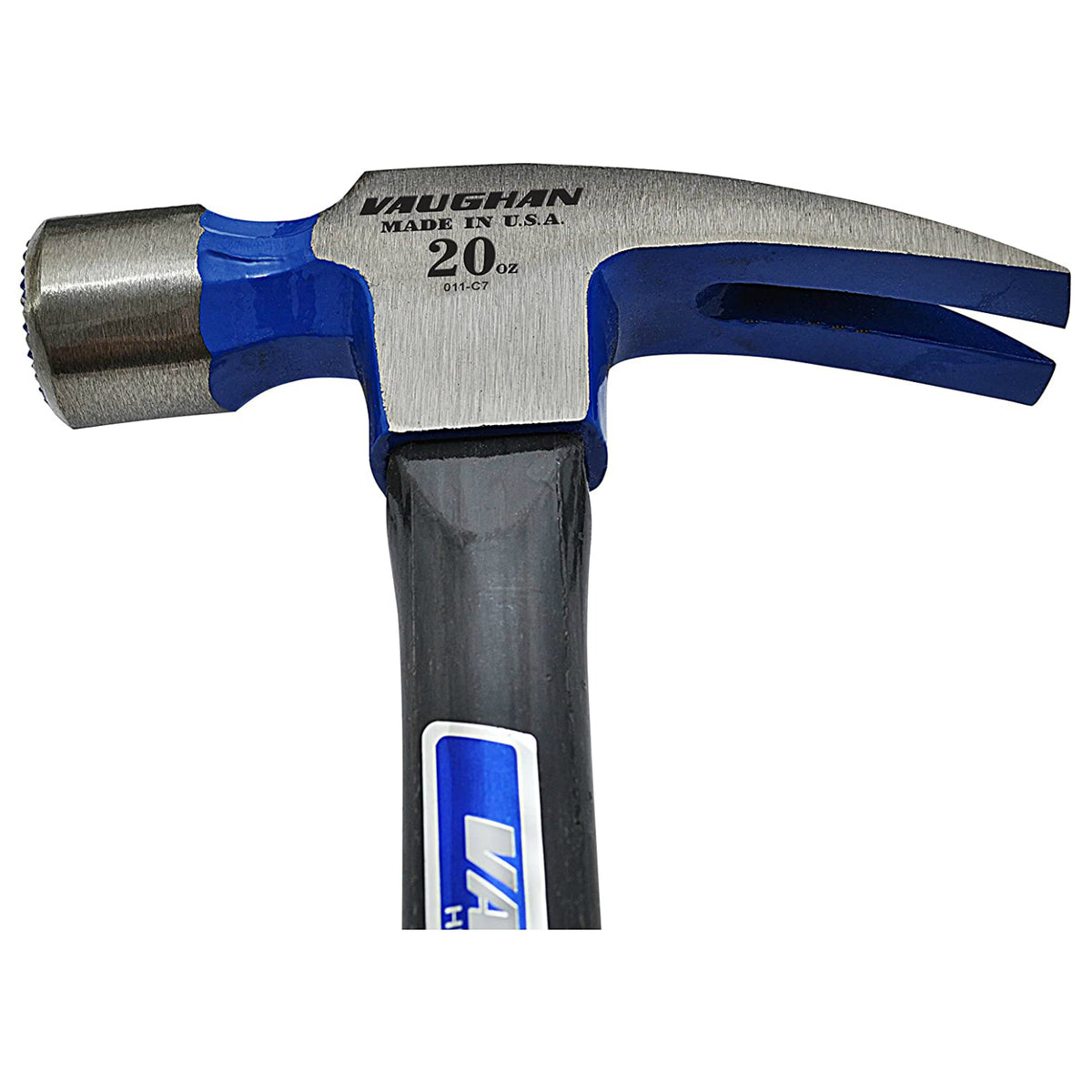 Vaughan FS999ML Milled Face Fiberglass Rip Hammer, 16" Handle, 20 Oz