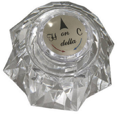 BrassCraft SHD6811 Delta Faucets Tub/Shower Acrylic Handle, Clear