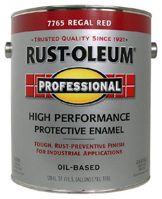 Rust-Oleum Professional High Performance Protective Enamel, 1 Gallon, Regal Red