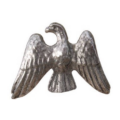 Emenee EE-MK1020-AMS Eagle Cabinet Knob, Antique Matte Silver