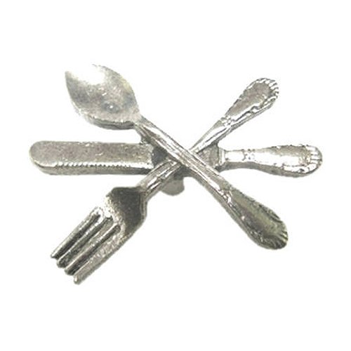 Emenee EE-OR251-ABS Utensils Cabinet Knob, Antique Bright Silver