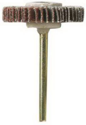 Dremel 504 Flapwheel, 3/16 Inch, 80 Grit