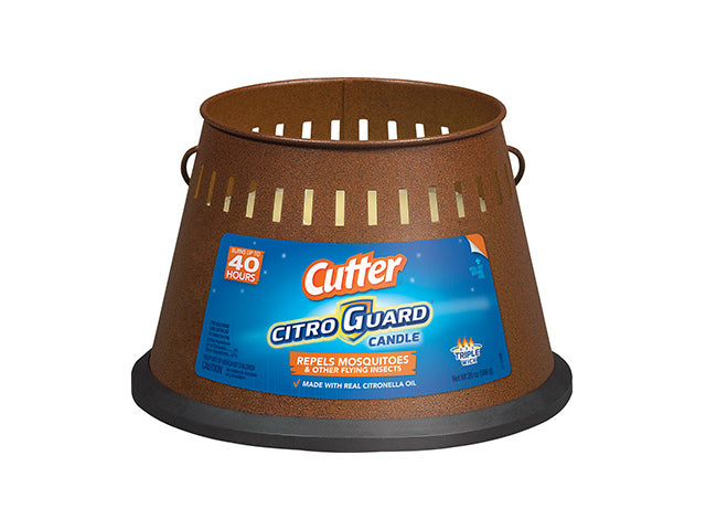 Cutter® HG-95784 Citro Guard® Triple Wick Citronella Candle, 20 Oz