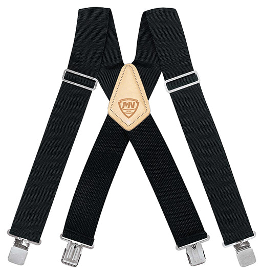 McGuire-Nicholas 115 Heavy Duty Suspenders, Black