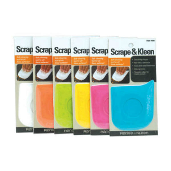 Range Kleen® 1088 Scrape & Kleen Food Scraper w/ Pre-Loaded Clip Strip