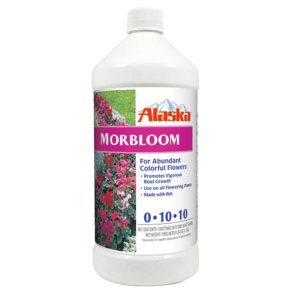 Alaska® 100099251 Concentrate Morbloom Fertilizer, 1 Qt, 0-10-10