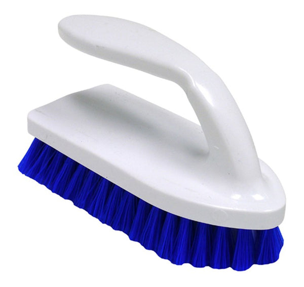 Quickie® 202 Iron Shaped Handheld Scrubber with Raised Handle