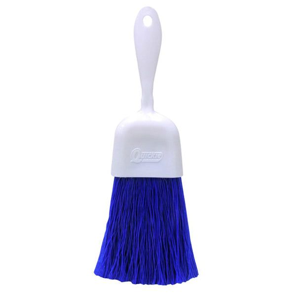 Quickie® 404CQ Poly Fiber Whisk Broom, White & Blue