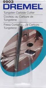 Dremel 9903 Tungsten Carbide Cutter, 1/8 Inch Diameter with 1/8 Inch Shank