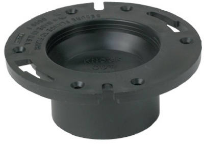 Closet Hub End Flange - 4" X 3"