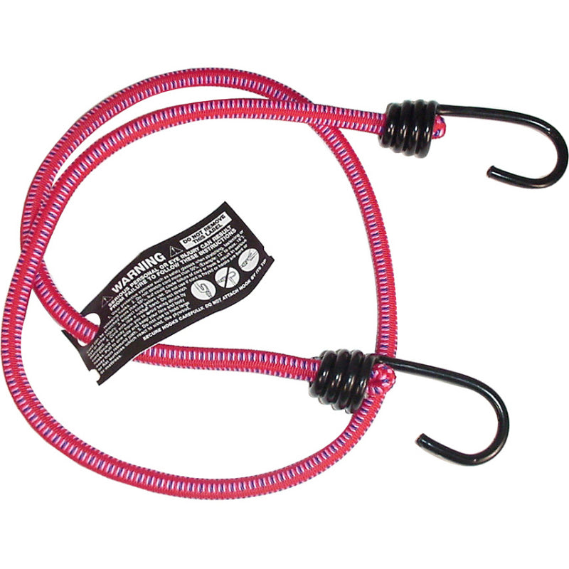 Keeper 06037 Vinyl Coated Bungee Cord with Steel Hook, 36"