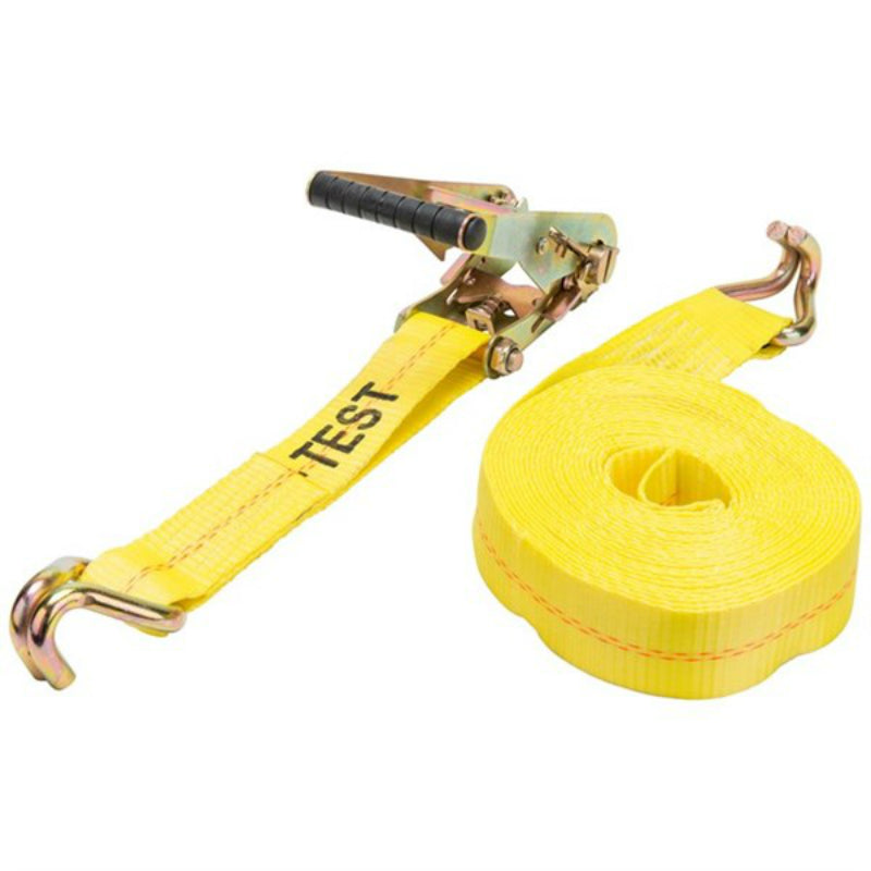 Keeper® 04622 Ratchet Tie-Down with Double J-Hooks, 2" x 27'