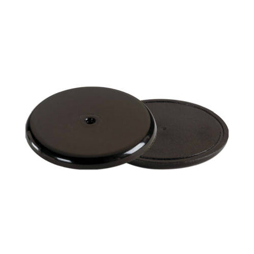 Shepherd Hardware 9645 Anti-Skid Round Surface Grip Pads, 1-1/2", Black, 4-Pack