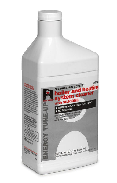 Hercules 35206 Boiler & Heating System Cleaner with Silicone, 1 Qt