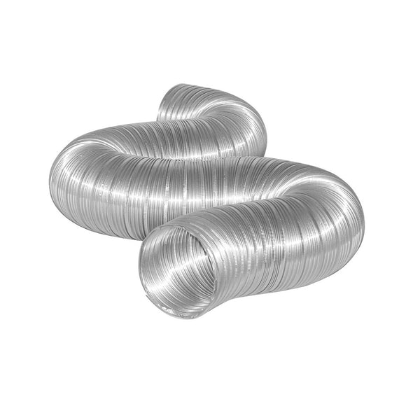 Dundas Jafine MFX38X Semi-Rigid Aluminum Duct, 3 inch X 8 ft