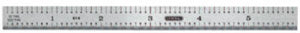 General Tools 616 Flexible Precision Rule, 6", Stainless Steel