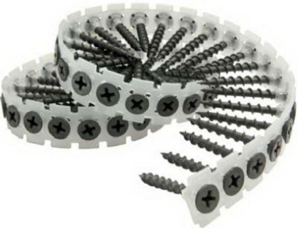 Senco 06A162P Duraspin #6 Shank Auto Feed Drywall To Wood Screw, 1-5/8", 1000-Ct