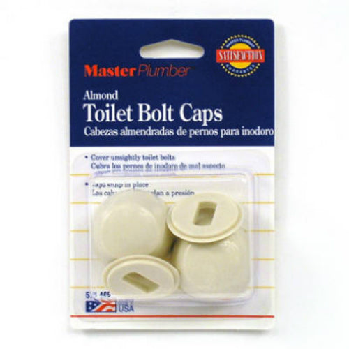 Master Plumber 573405 Almond Toilet Bolt Cap