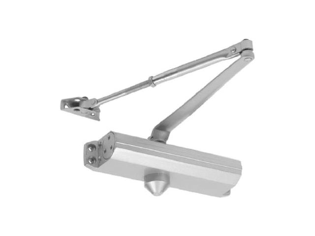 Tell DC100146 Commercial Grade 1 Door Closer, Aluminum Finish
