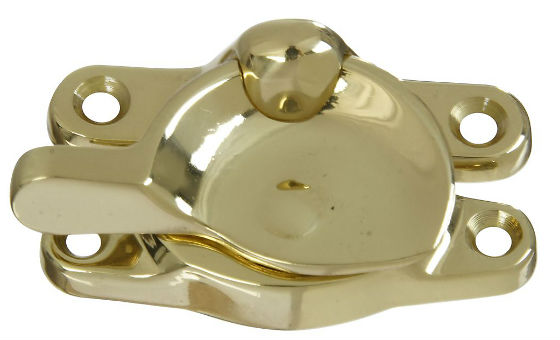 National Hardware® N198-150 Sash Lock, Solid Brass