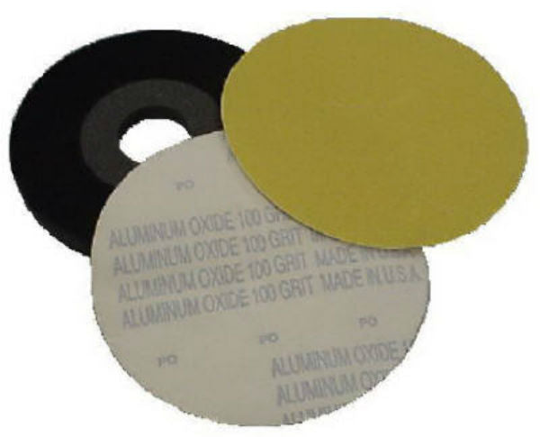 Virginia Abrasives 400-00011 Drywall Sander Backed Sanding Disc, 80-Grit