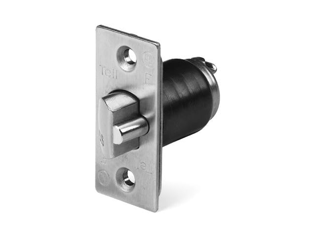 Tell CL100184 Satin Stainless Steel Guarded Latchbolt, 2-3/8"