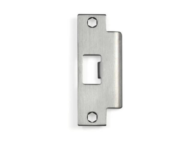 Tell CL100218 Satin Stainless Steel ASA Strike for Metal Frame, 1-1/4" x 4-7/8"