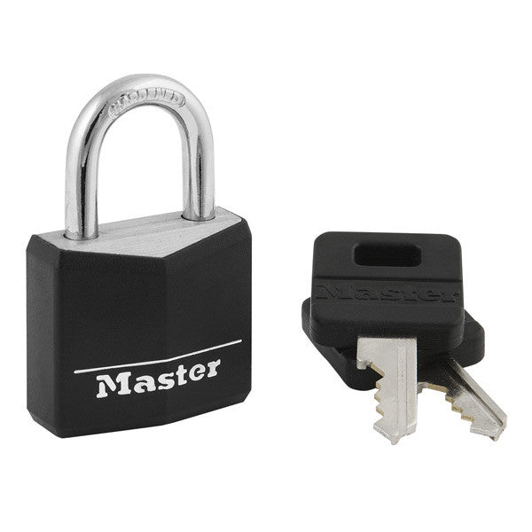 Master Lock 131D Covered Solid Body Padlock, 1-3/16"