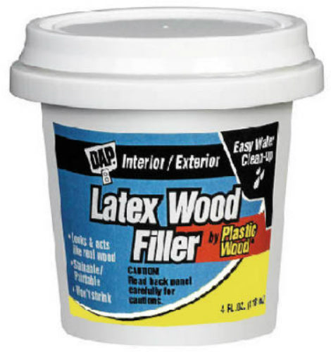 Dap® 08135 Plastic Wood® Latex Carpenter's Wood Filler, 1/2 Pt