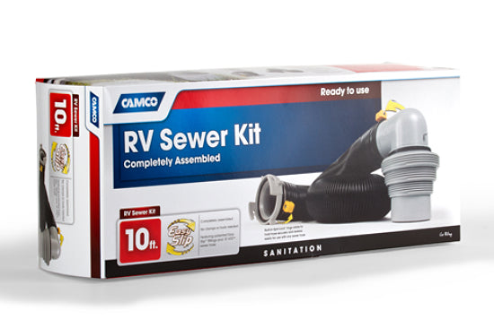 Camco 39551 Easy Slip Ready-to-Use RV Sewer Kit
