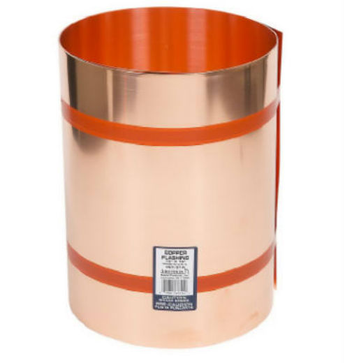 Amerimax 67320 Copper Flashing, 20" x 10', 16 Oz