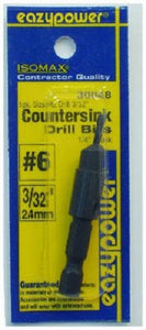 Eazypower® 30048 Screw Countersink Drill, #6, 3/32"