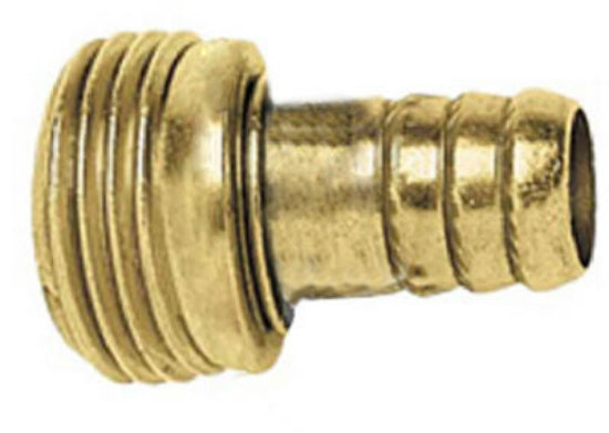 Green Thumb B12MGT Male Stem Hose Repair, 1/2", Brass