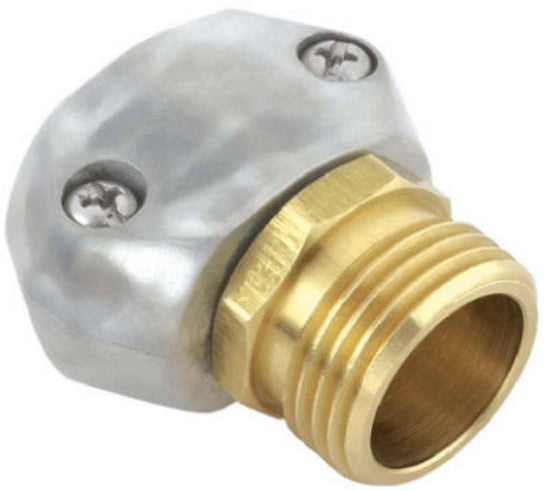 Green Thumb 01MZGT Zinc Male Coupling, 5/8" & 3/4"