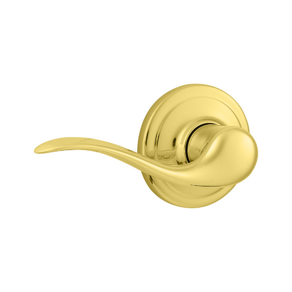 Kwikset® 788TNL-LH-3-CP Signature Tustin Left-Handed Dummy Lever, Polished Brass