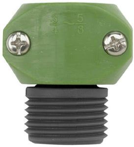 Green Thumb 31MGT Male Hose Coupler, 5/8" & 3/4", Poly