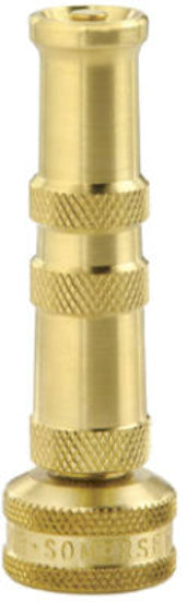 Green Thumb 80114-GT  Twist Hose Nozzle, 4", Brass