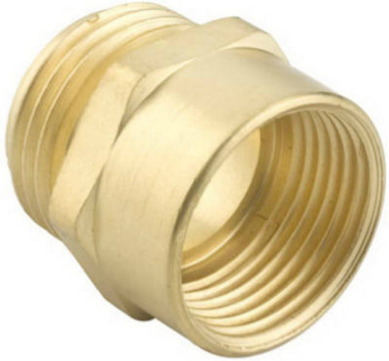 Green Thumb 7MH7FPGT Threaded Pipe To Hose Connector, Brass