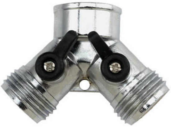 Green Thumb 915GT Zinc "Y" Shut Off, Heavy Duty Zinc Construction