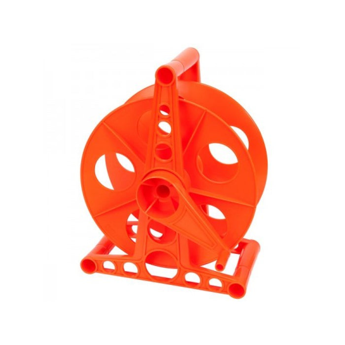 Bayco K-100 Cord Storage Reel with Stand, Holds Up To 150' Cord, Orange