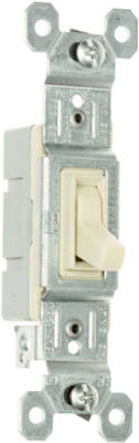 Pass & Seymour 660IG TradeMaster Grounding Toggle Switch, 15A, Ivory