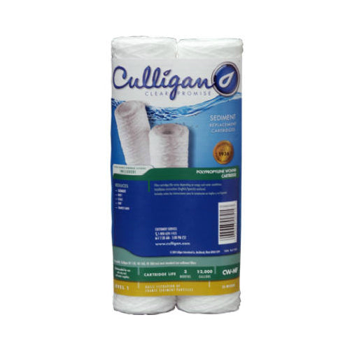 Culligan CW-MF Sediment Water Filter Replacement Cartridge, 2-Pack