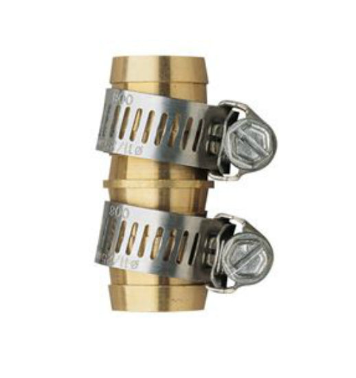 Green Thumb 02HMCGT Heavy Duty Repair Hose Mender, 3/4", Brass