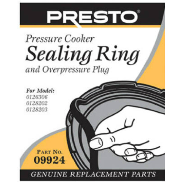 Presto® 09924 Pressure Cooker Sealing Ring with Automatic Air Vent