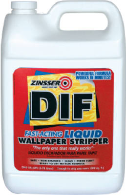 Zinsser DIF Fast Acting Ready-To-Use Liquid Wallpaper Stripper,1Gallon