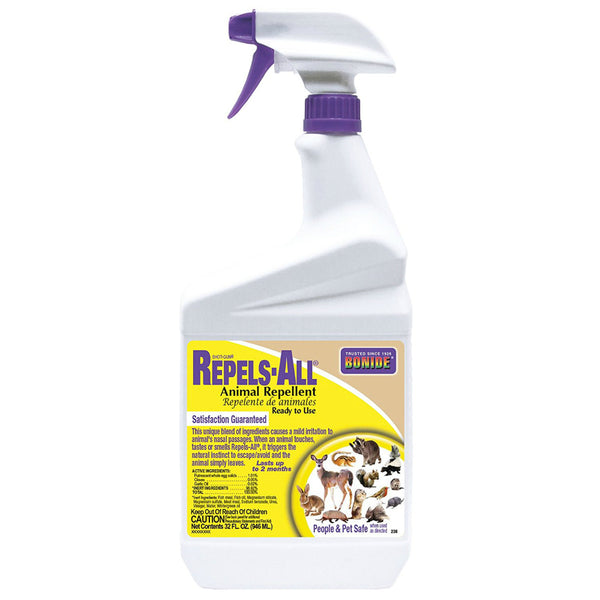Bonide 238 Repels-All Animal Repellent, Ready to Use, 1 Qt