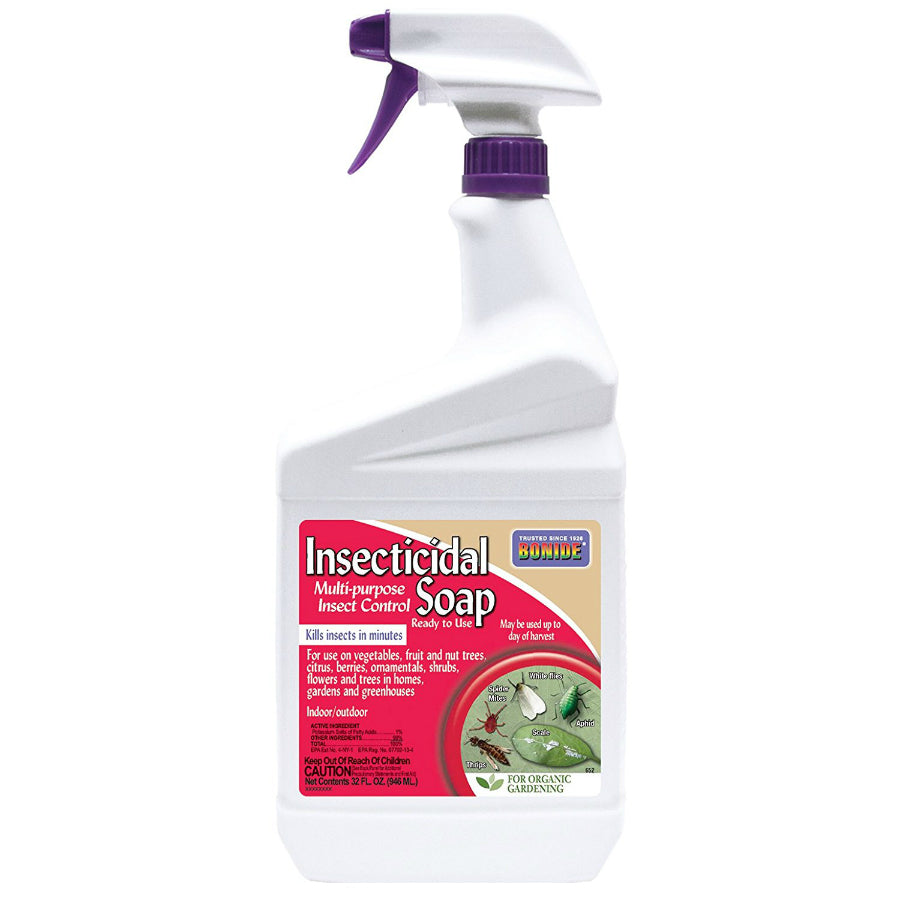 Bonide® 652 Multi Purpose Insecticidal Soap, Ready To Use, 1 Qt