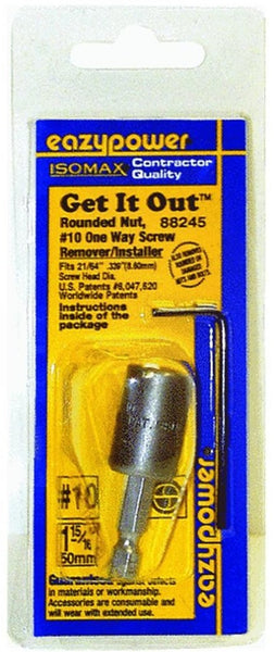 Eazypower® 88245 Isomax® Get-It-Out 1-Way Screw Remover/Installer, #10